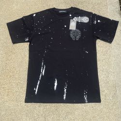 Chrome Hearts Black And White M Tee.
