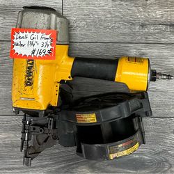 Dewalt Coil Framing Nailer 1 3/4” - 3 1/4”