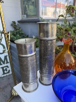 Made In India, Silver Candlestick Holders