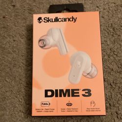 Skullcandy Dime 3 Bluetooth True Wireless Earbuds New