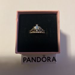 Pandora  Cinderella Tiara Ring 