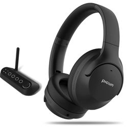 Wireless Bluetooth Noise Cancelling Headphones for Watching TV for Seniors, Hi-Res Audio Headphones with HD Mic