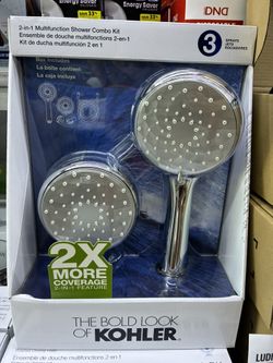 Kohler 2-in-1 Multifunction Shower Combo Kit