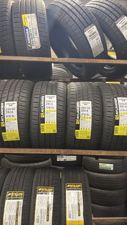 245/40R18 NEW TIRES INSTALLED AND BALANCE // 4 LLANTAS NUEVAS INSTALADAS Y BALANCEADAS