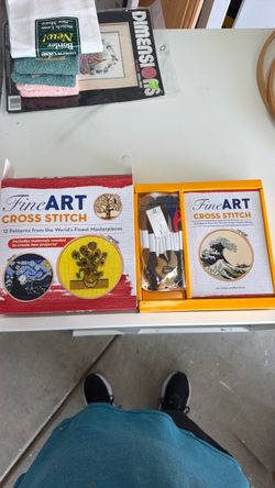 Fine art cross stitch