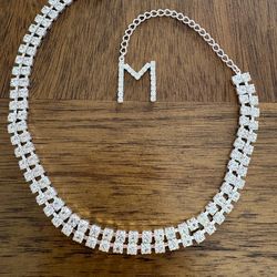 magda butrym crystal & floral choker