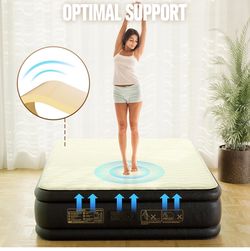 Twin air mattress 18”-colchón inflatable twin 18”