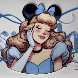 Cinderella UV DTF WRAPS