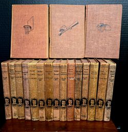 Highly collectible 18 vintage hardcover books from the popular Chip Hilton Sport