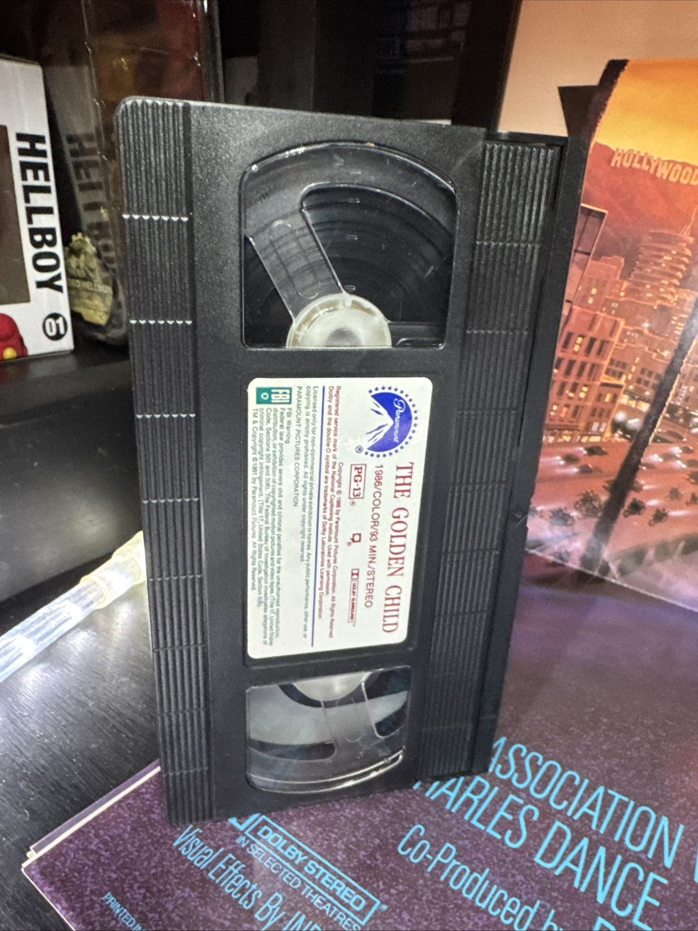 The Golden Child Movie 1986 Theater Poster One Sheet 27x41 Folded W VHS VG+