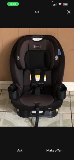 LIKE NEW GRACO SLIM FIT CONVERTIBLE CAR SEAT!!!