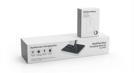 Brand new 2-piece tech bundle featuring a gaming dock and a wireless mouse!