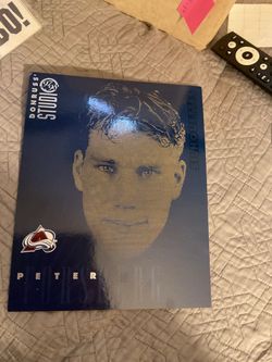 1997-98 Donruss Studio Silhouettes 8x10 #'d 0230 /3000 PETER FORSBERG RARE