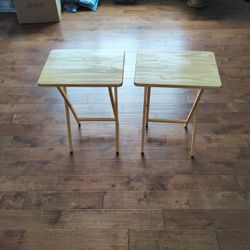 Set Of 2 Foldable Tables