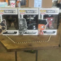 Pop Games Figures Dogmeat, T-60PA, Hancock