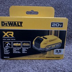 Dewalt 20v PowerStack 3.5ah Battery (new)