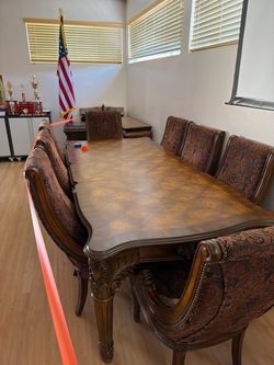 Priced to sell! Carved Italian Baroque Style Dining Table