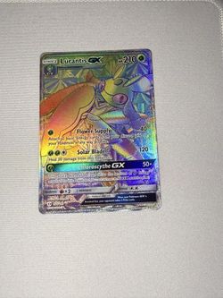 Pokémon TCG Lurantis GX Secret Rare Full Art Holo 150/149 SM Base Set English