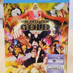 One Piece Film: Gold (Blu-ray/DVD Set) BRAND NEW SEALED Original