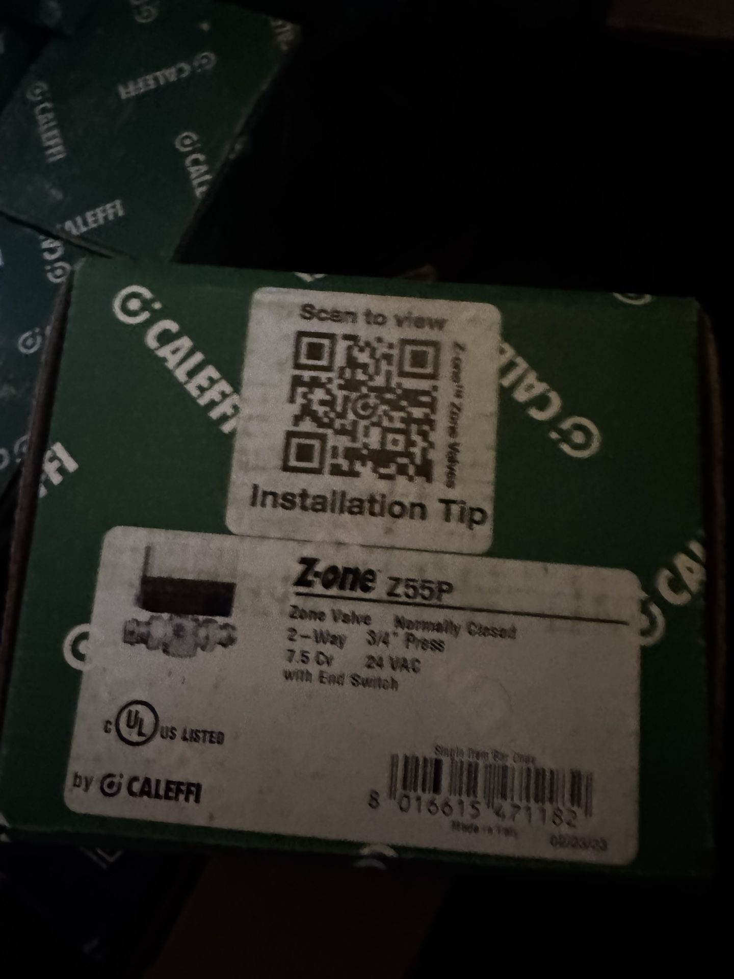 Zone Valves Press Caleffi 