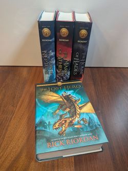 Percy Jackson, The Heroes of Olympus Books 1-4