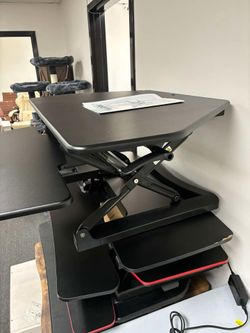 Flexispot M4B Adjustable Corner Desk MFD Desk and Metal Base