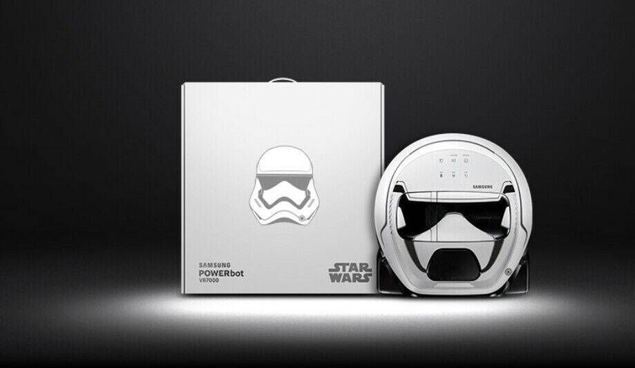 POWERbot Star Wars Storm Trooper Robotic Vacuum Cleaner SAMSUNG new