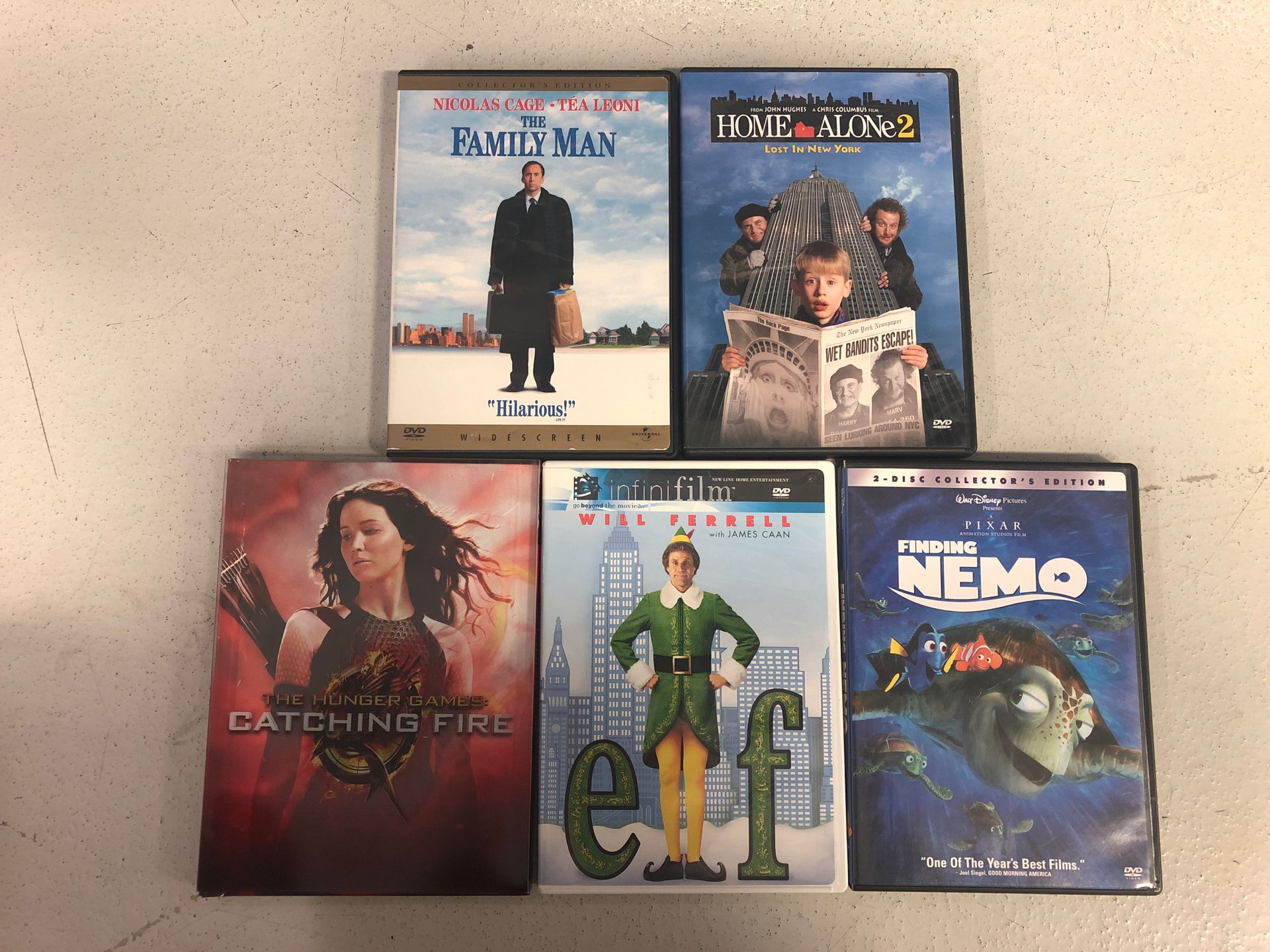 Family Movie Lot. 4 DVD 1 Blu Ray