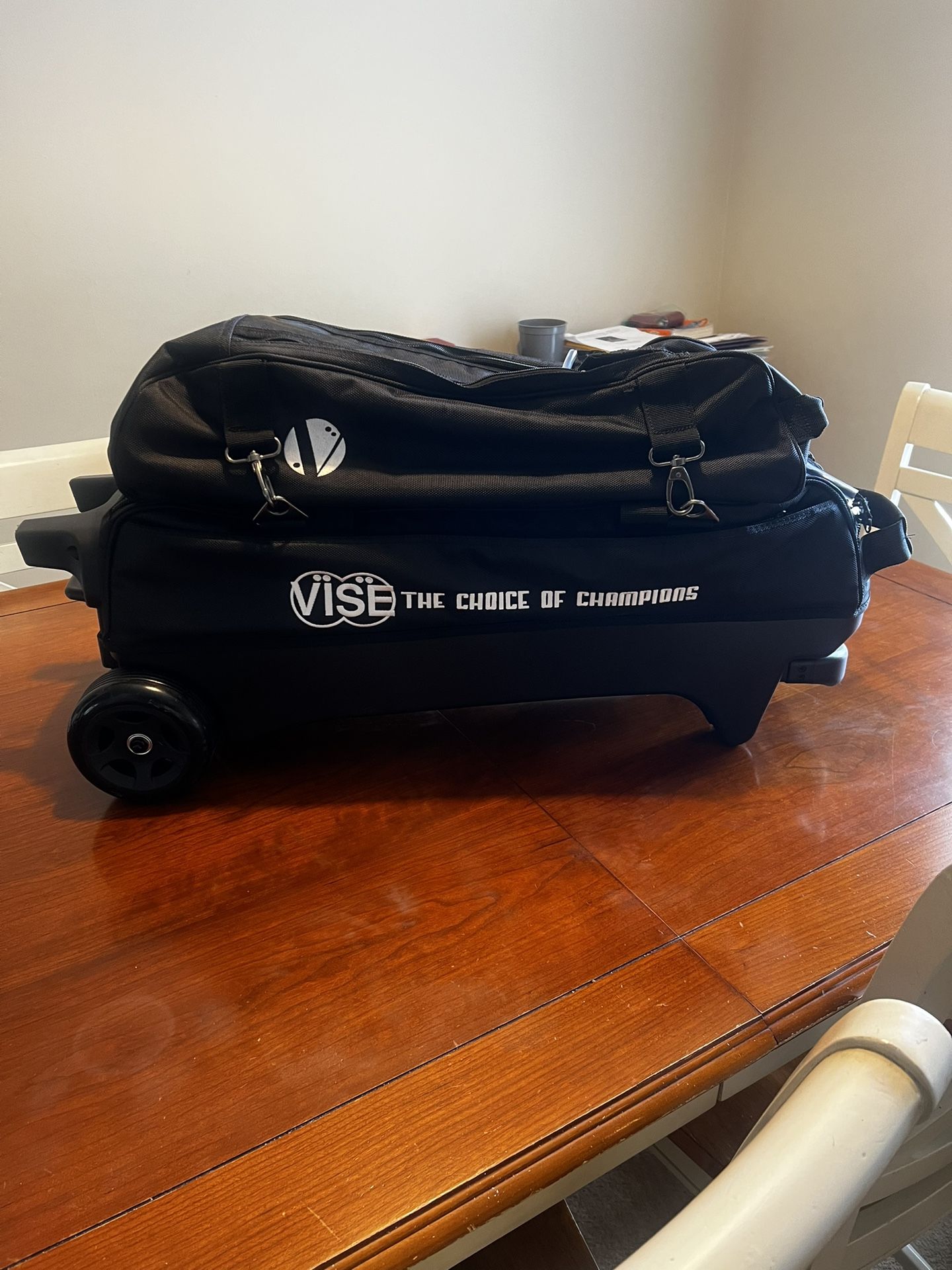 Vise 2pc 3 Bowling Ball Bag w/ Shoe Bag