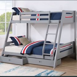 Bunk Bed Full And Twin Not Including Mattress 
