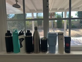 Yeti, Stanley, Milton bottles