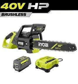 40 Volt Ryobi Chainsaw