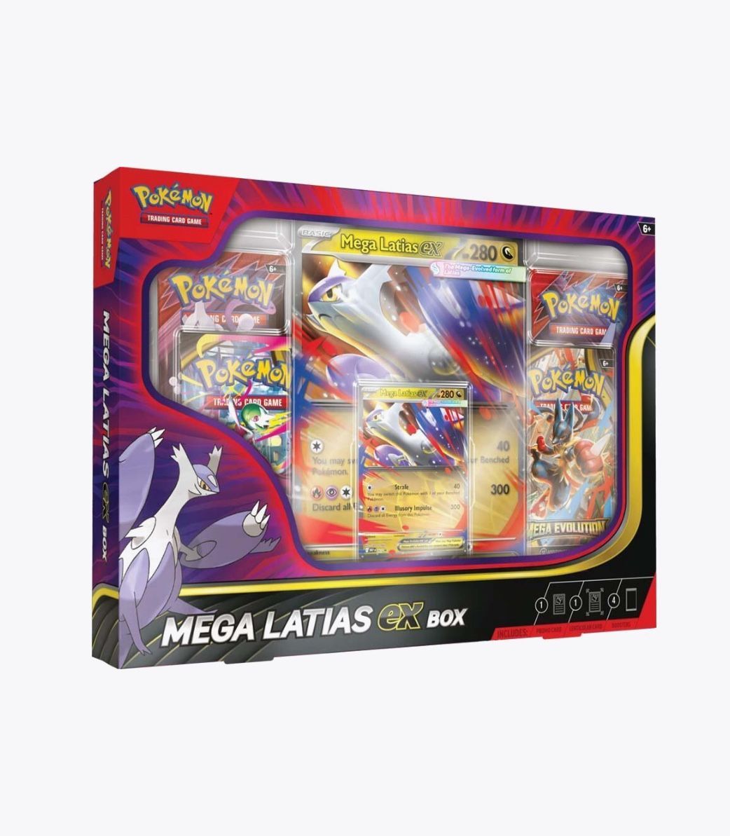 Pokémon Mega Evolution Mega Latias ex Box