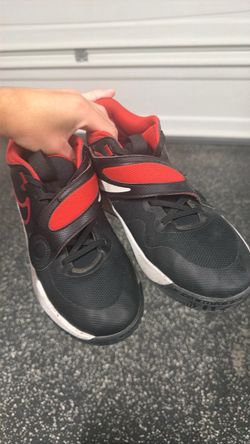 Nike Black and Red Sneakers