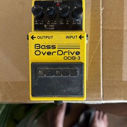 Boss ODB-3 Bass Overdrive