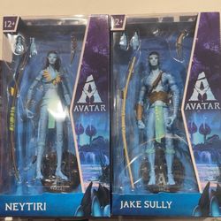 Avatar “Neytiri and Jake Sully” Action Figures