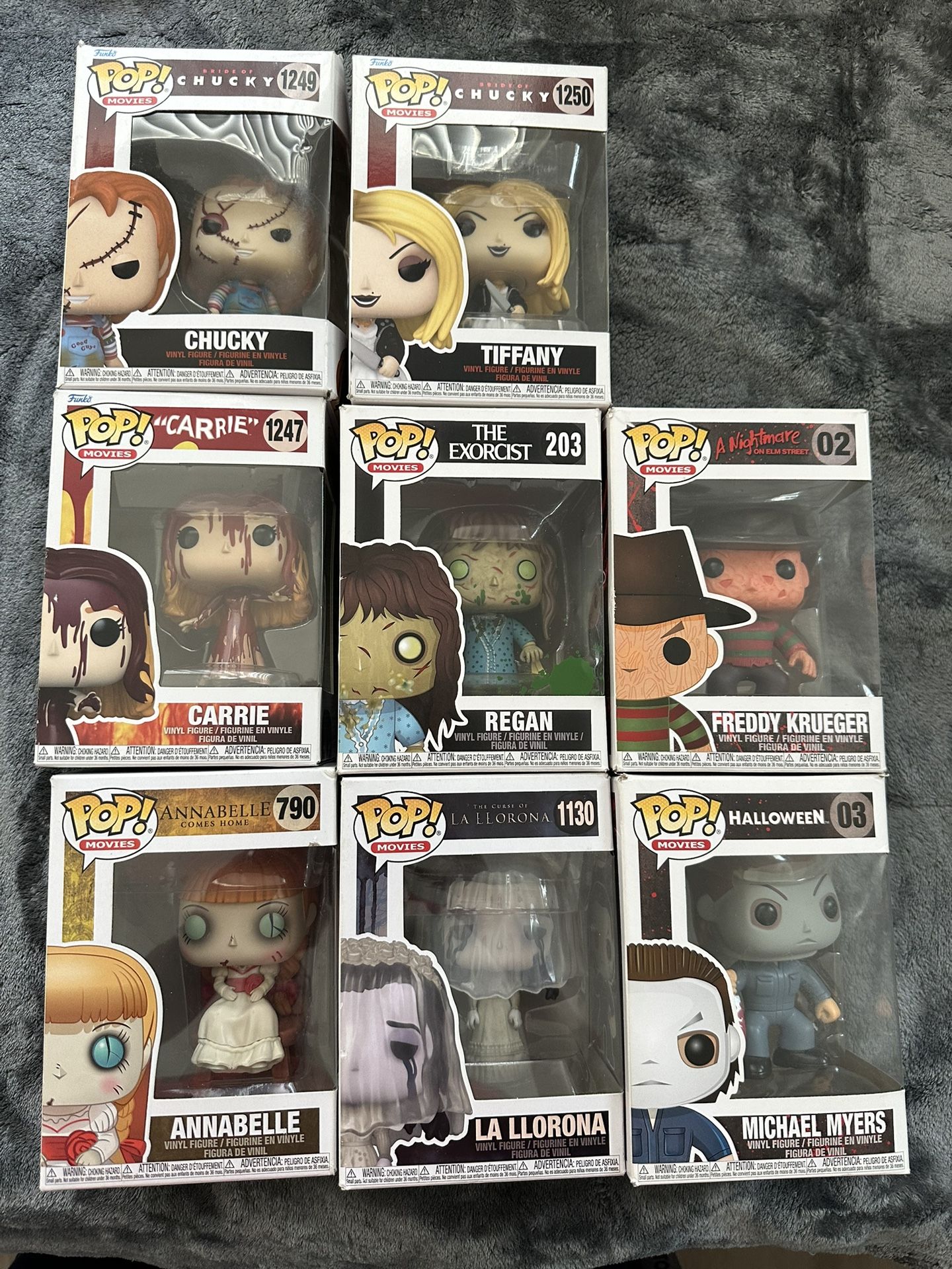 FUNKO POP HORROR LOT