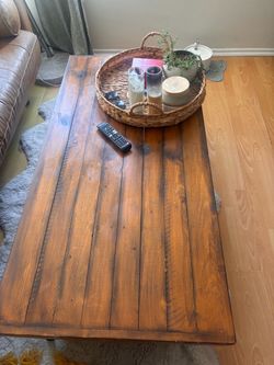 heavy duty wooden coffee table