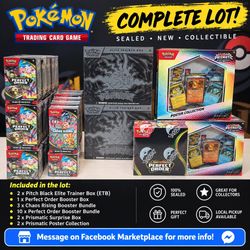 Pokemon TCG Sealed Lot – New & Unopened