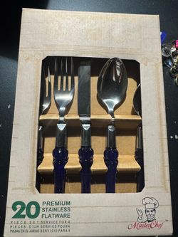 MasterChef 20-Piece Stainless Flatware Set