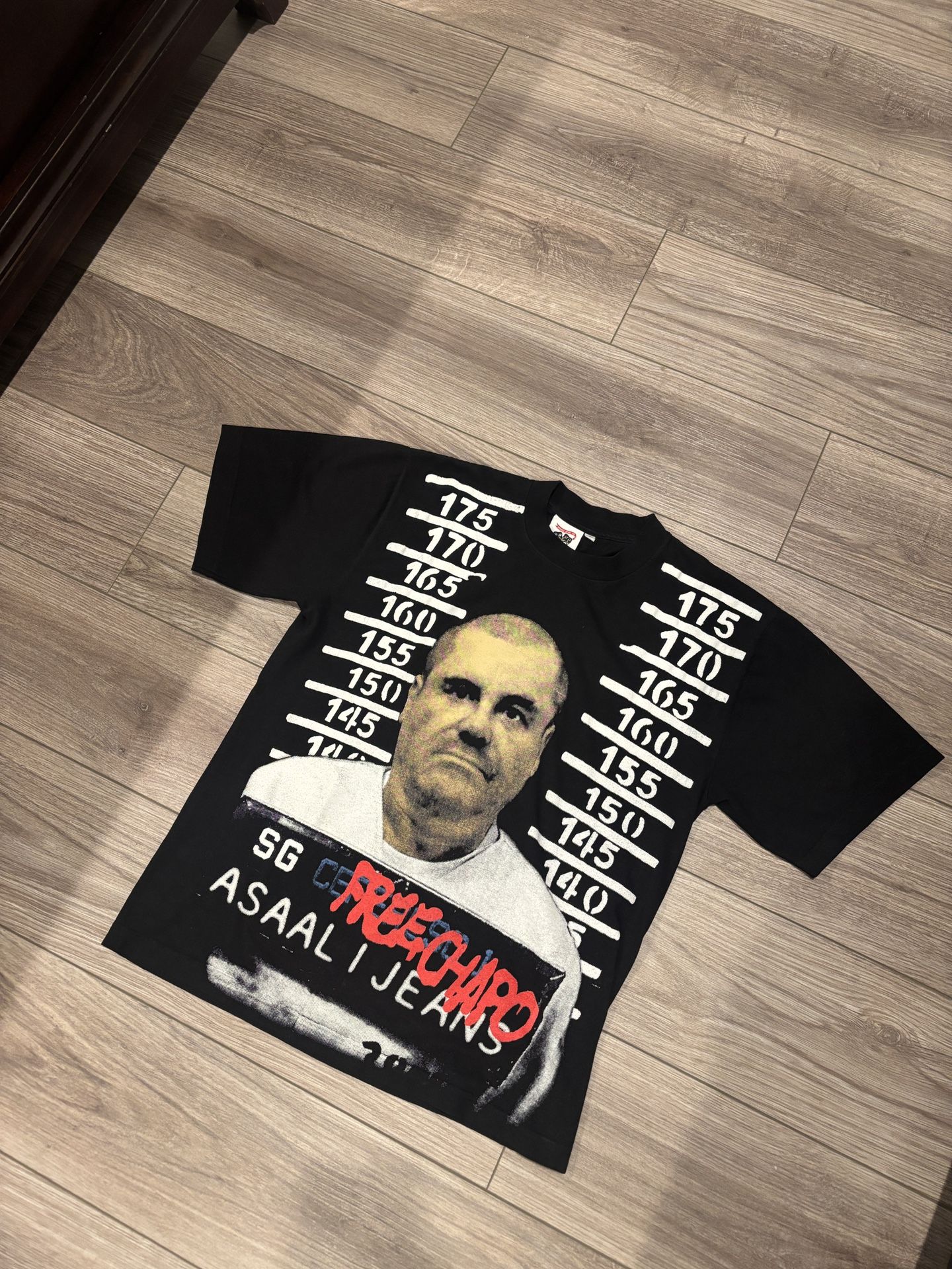 El Chapo Asaali Black Tee