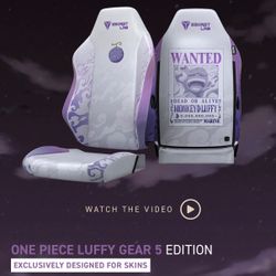 Secretlab One Piece Collection - Skin Lite Gear 5
