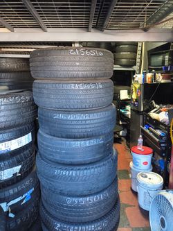 Four Used 215/65/16 Tires 