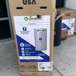 Water Heater Electric 55 Gal Whit Installation 