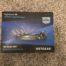 Netgear X6 AC3000 Tri-Band WiFi Router