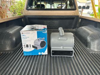 NEW Utilitech Air Mover 1/4-HP 900-CFM Centrifugal Daisy Chain Compatible Indoor Blower Fan