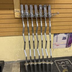 Olympic Curl Bars $99.99 Each NEW!