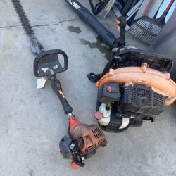Blower And Hedge Trimmer