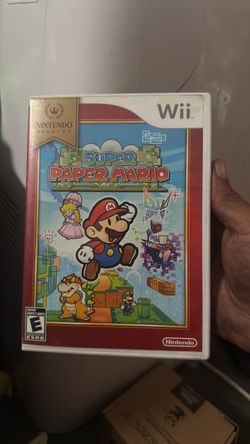 Super Paper Mario Nintendo Wii Game