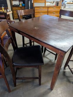 dinner table high chairs and table